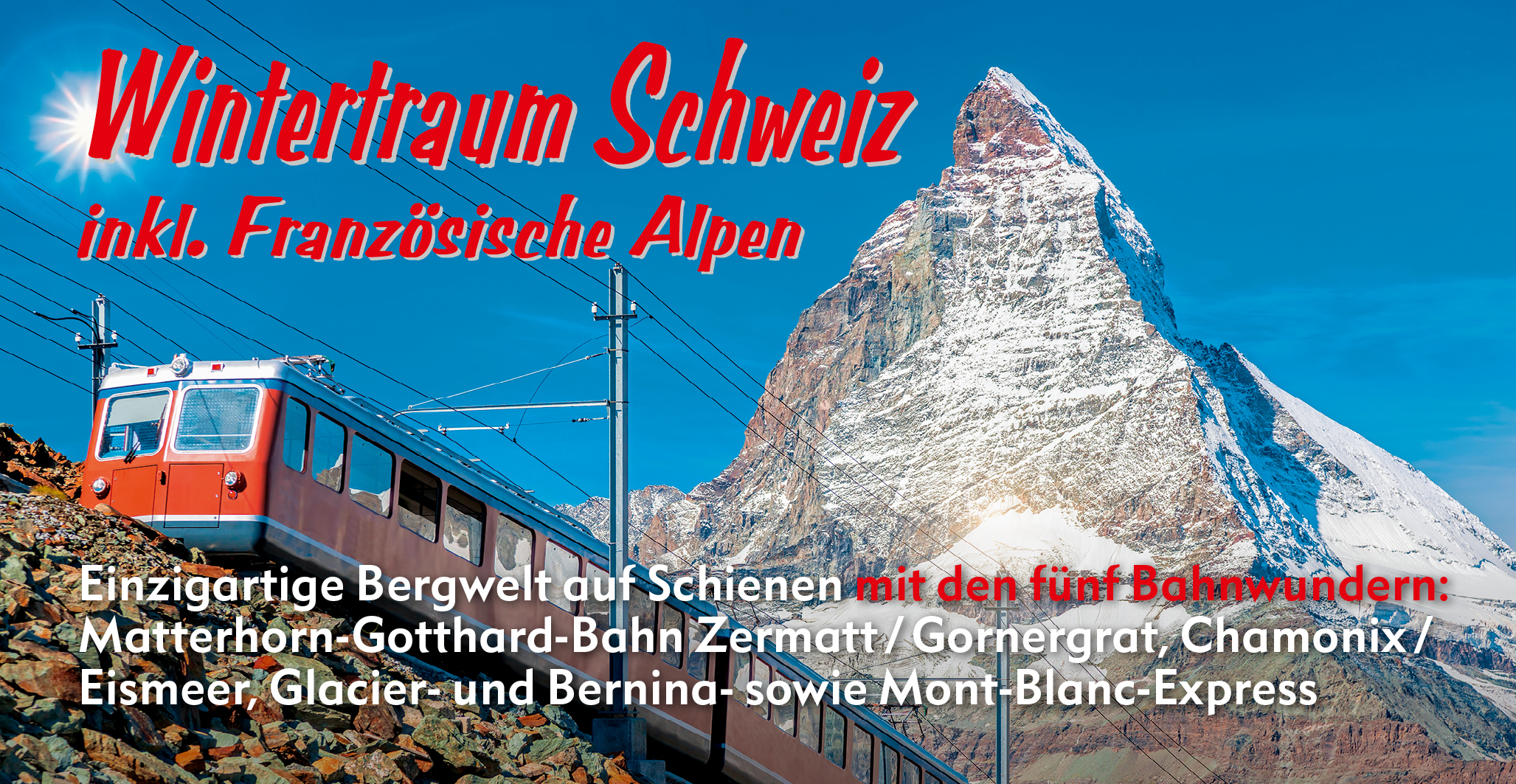 Reise Wintertraum Schweiz
